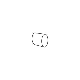 Obturateur cache-vis en élastomère thermoplastique souple