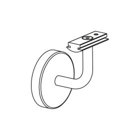 Swan-neck bracket