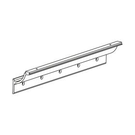 Anti-ligature self-locking bracket 500 mm 