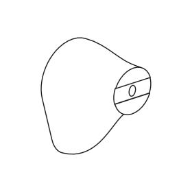 PVC fixing spacer