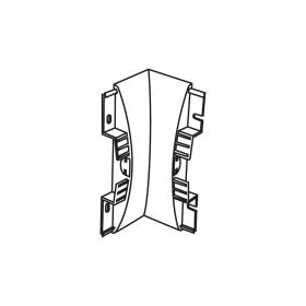 90° internal angle piece in antibacterial PVC 