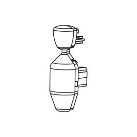 Bouchon arrondi en PVC antibactérien avec joints bactéricides
