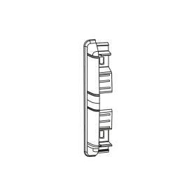 End piece in antibacterial PVC