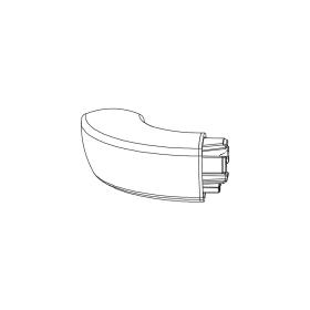 Wall return in antibacterial PVC with bactericidal joints