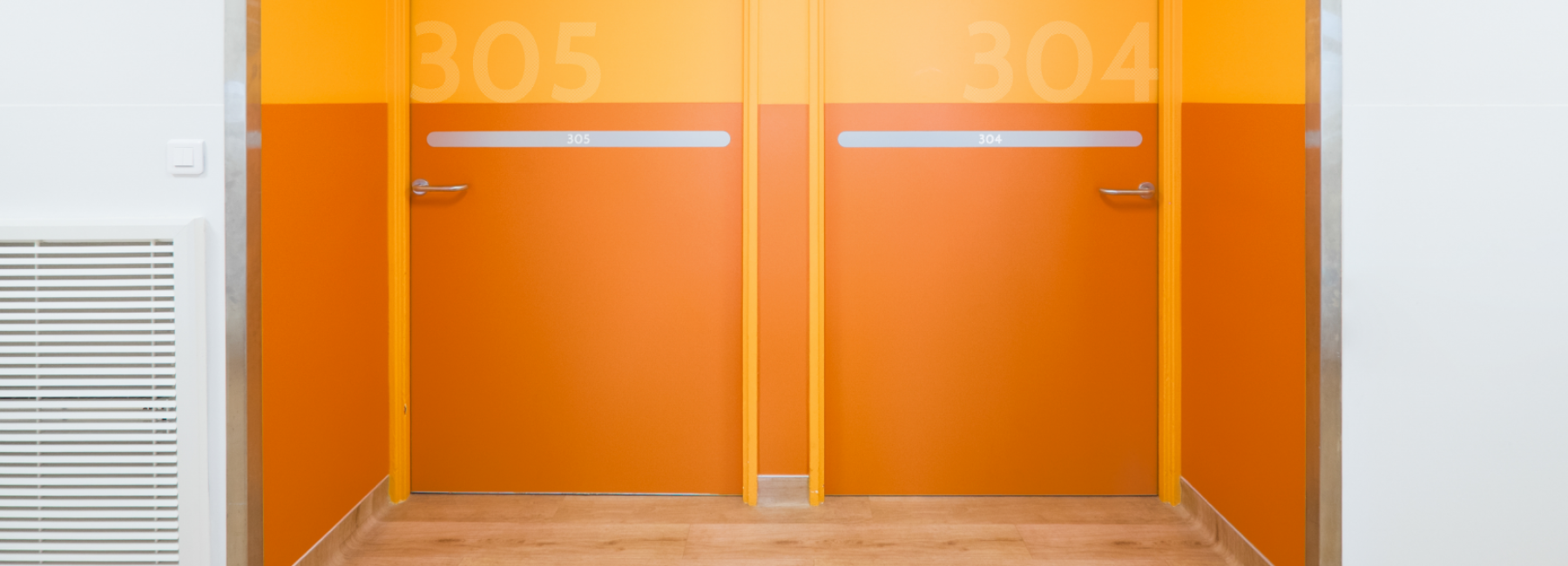 Terracotta doors