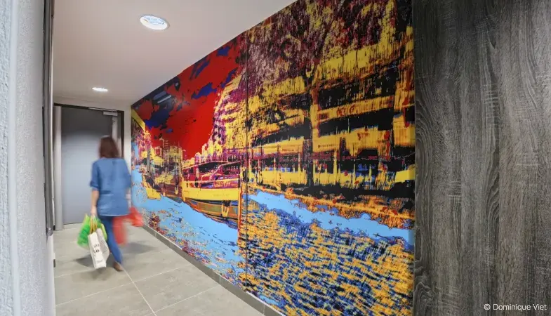 Housing wall decoration